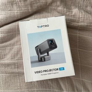 Toptro X8 Gray Portable 1080P Video Projector